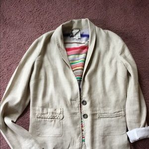 Ella Moss Linen Blazer
